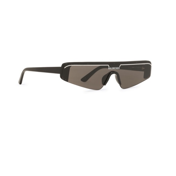 BALENCIAGA SKI RECTANGLE SUNGLASSES - Picture 6 of 7